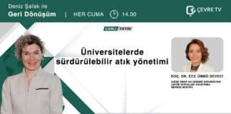 📍Üniversitelerde sıfır atık yönetimi uygulanıyor mu? – DOÇ. DR. ECE ÜMMÜ DEVECİ
